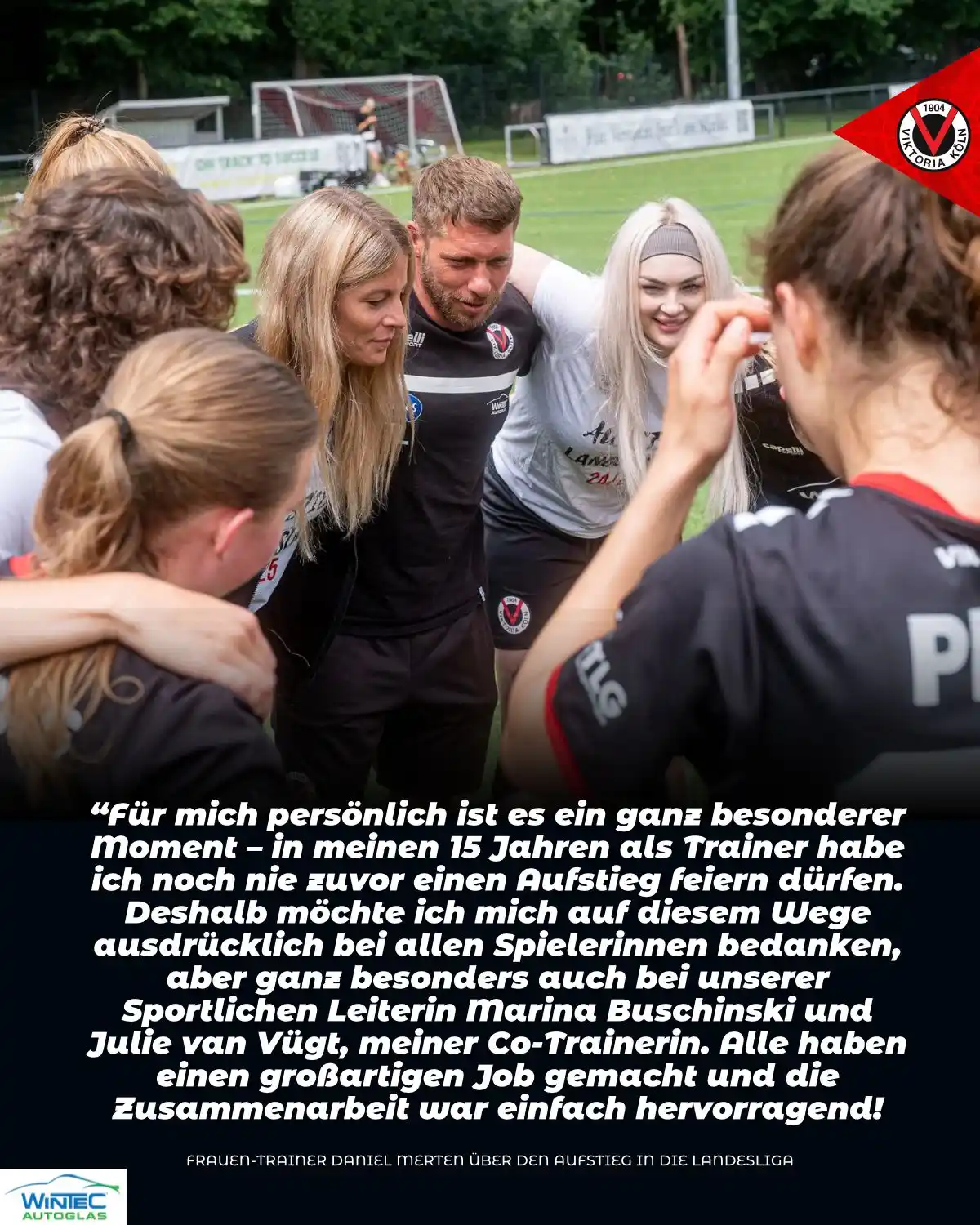 Image from FC Viktoria Köln 1904: Am vergangenen Sonntag durften unsere Viktoria-Frauen den 𝐀𝐮𝐟𝐬𝐭𝐢...