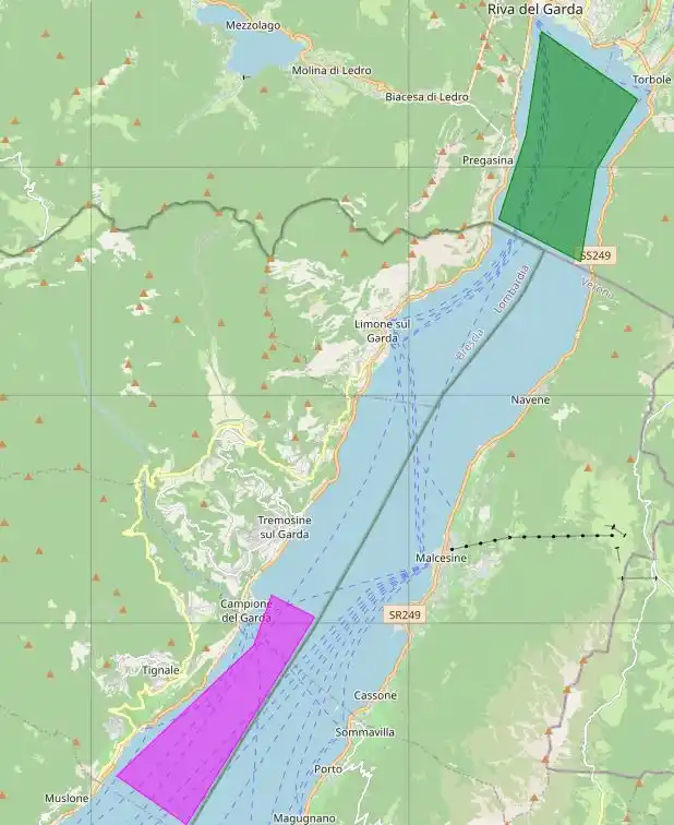 Image from GUARDIA COSTIERA LAGO DI GARDA 🇮🇹: AV.UR.NAV 🏄🏼‍♀️🏄‍♂️  GARE DI WINDSURF E WINGFOIL 🏄🏼‍♀️🏄‍♂️  🟩 N...