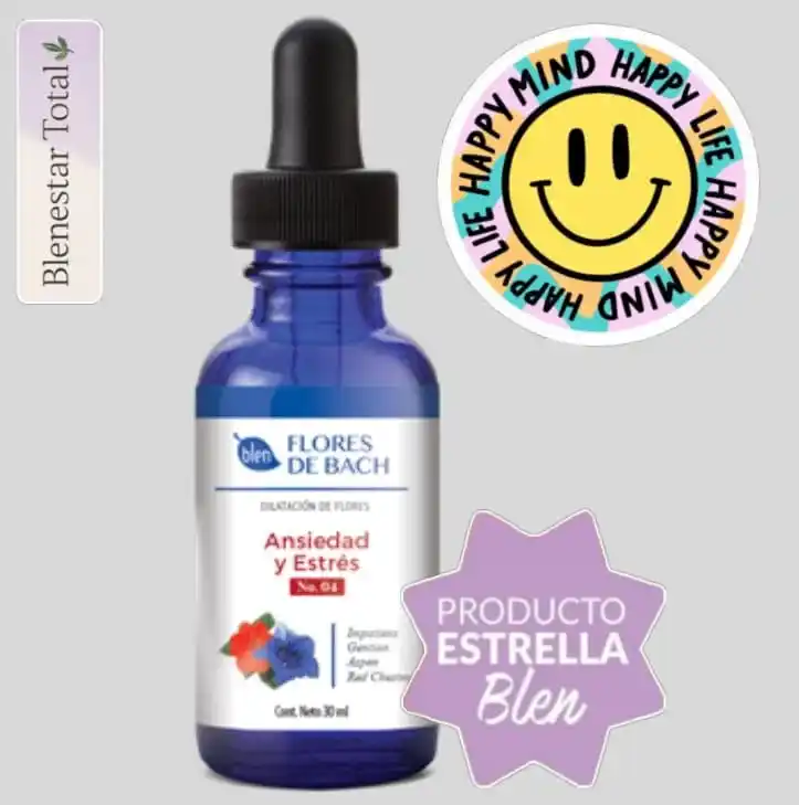 Image from Blenestar Total 🌱 🌿 🍃 💜: Blen Flores de Bach Ansiedad  y Estrés. 🌱 🍃 🌿 🪻🌸🪻🌸 Ayuda a cont...