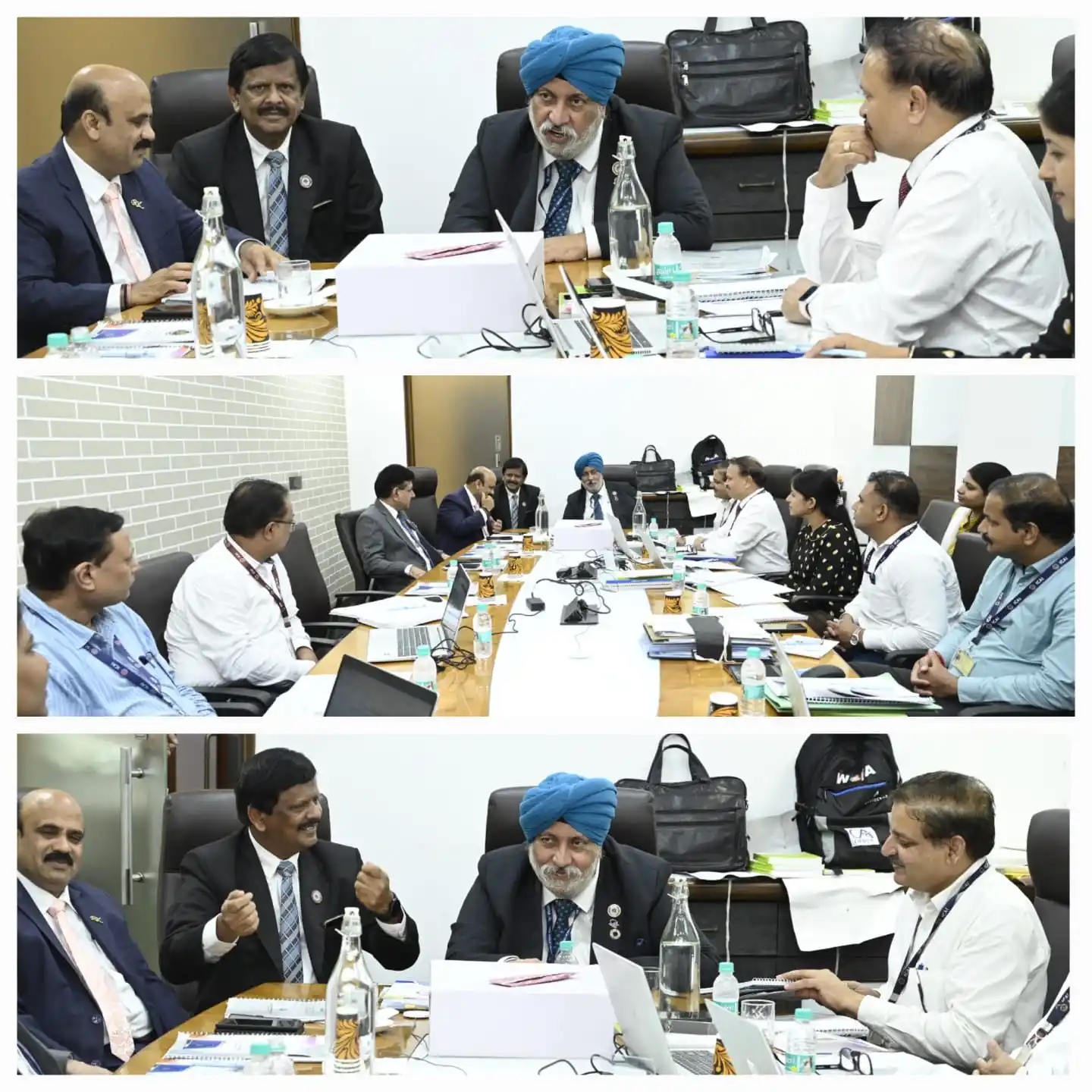 Image from ICAI-The Institute Of Chartered Accountants Of India: CA. Charanjot Singh Nanda, President with CA. Prasanna Kumar D., Vice ...