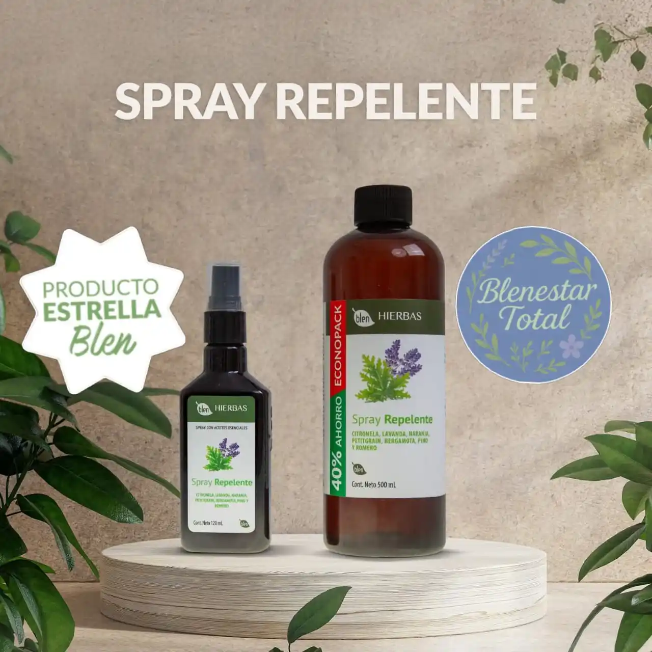 Image from Blenestar Total 🌱 🌿 🍃 💜: 🦟 Dile adiós a las molestias del verano… naturalmente. Nuestro produc...