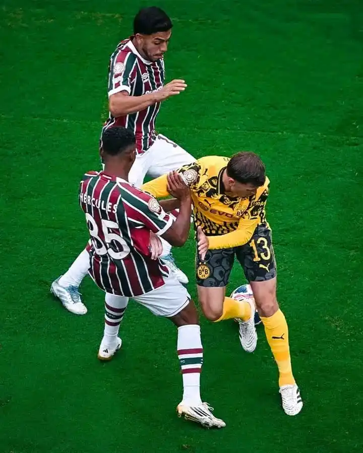 Image from Ric News🧾: FLUMINENSE 🇧🇷 0-0 🇩🇪 DORTMUND  𝗠𝗔𝗧𝗖𝗛 𝗡𝗨𝗟 𝗘𝗡𝗧𝗥𝗘 𝗙𝗟𝗨...