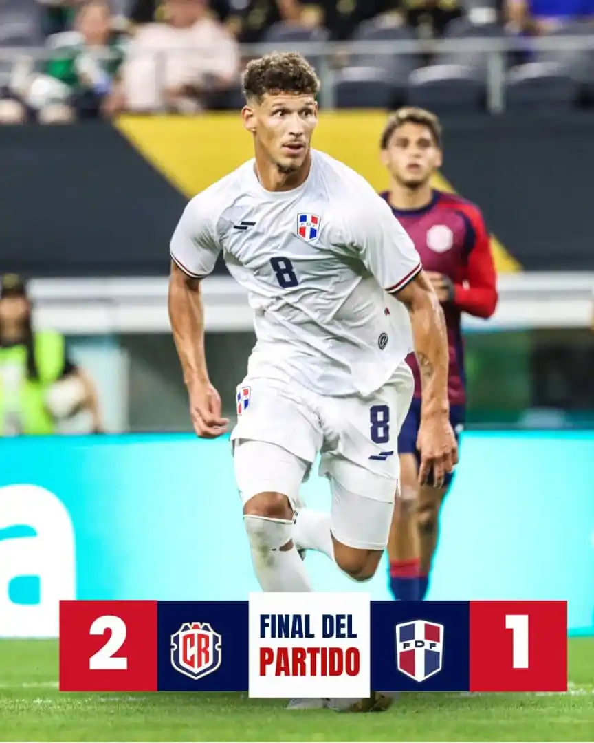 Image from Ric News🧾: *Gold Cup*🥇🏆 Costa Rica 🇨🇷 s'impose 2-1 face à la République Domin...