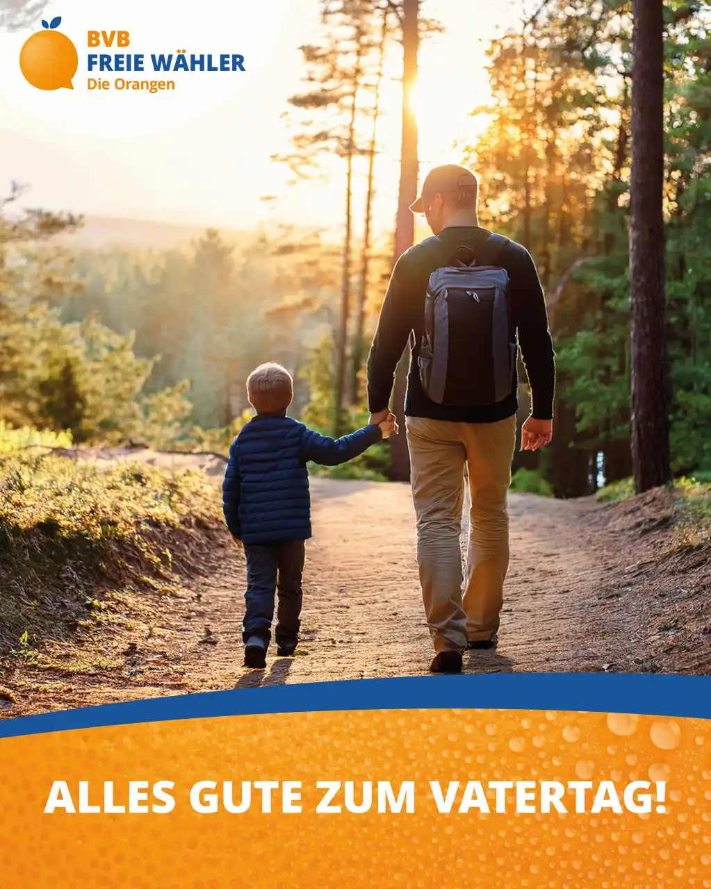 Image from BVB / FREIE WÄHLER: 🎉 Heute feiern wir Christi Himmelfahrt und Vatertag! 🙏👨‍👧‍👦 Wir d...