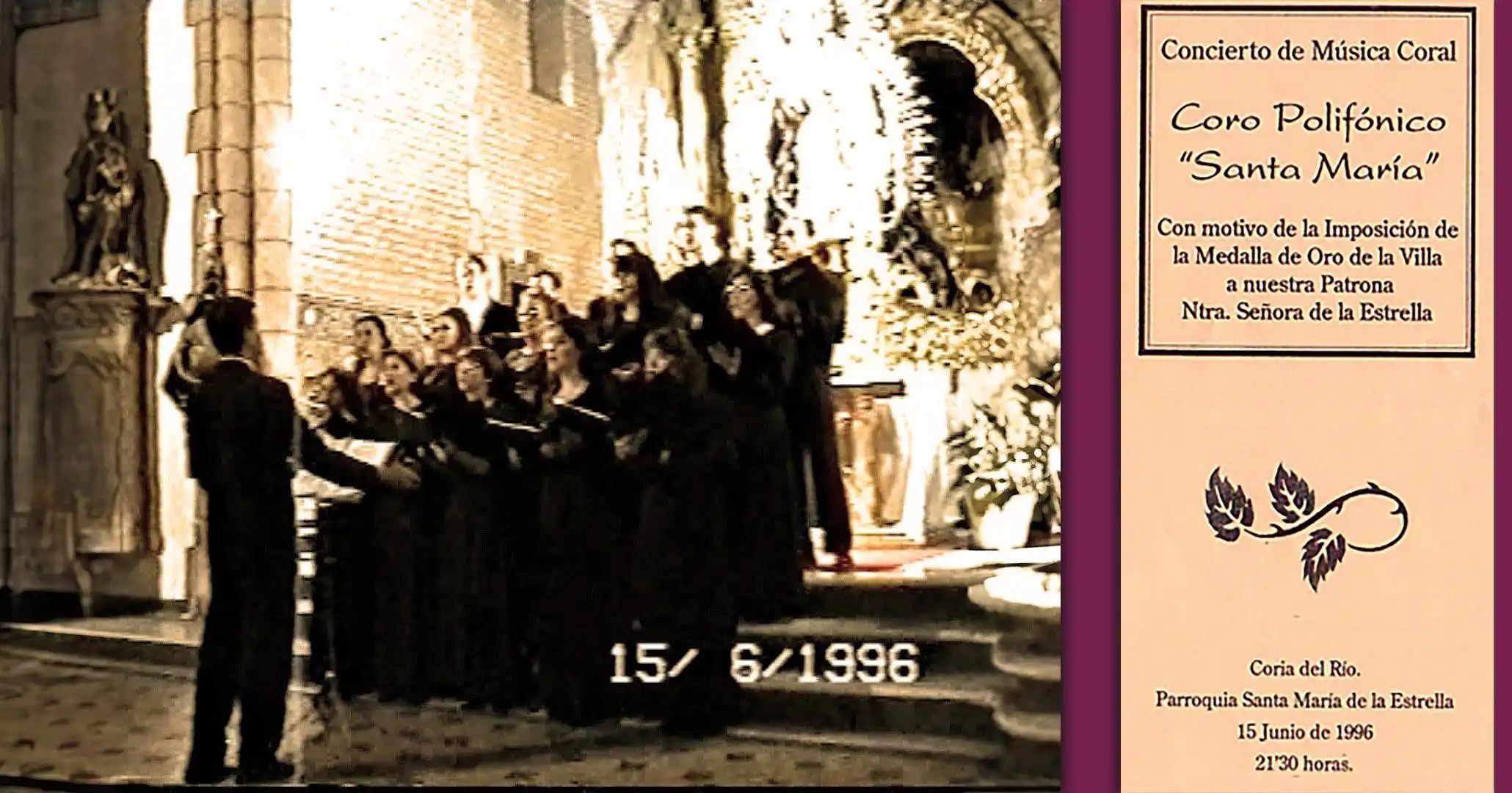 Coro Santa María de Coria del Río post