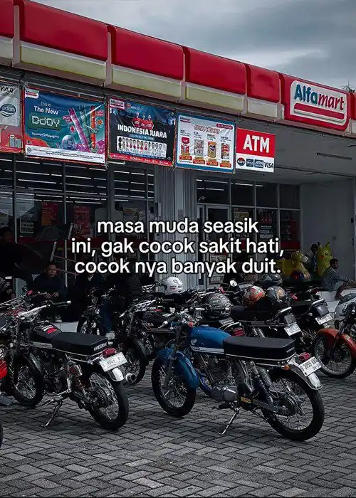 Image from Always`Galau ❤️‍🩹: Lebih enak belanja di ❤️ alfamart 💙 indomaret 🤍 warung kecil  *Gak k...