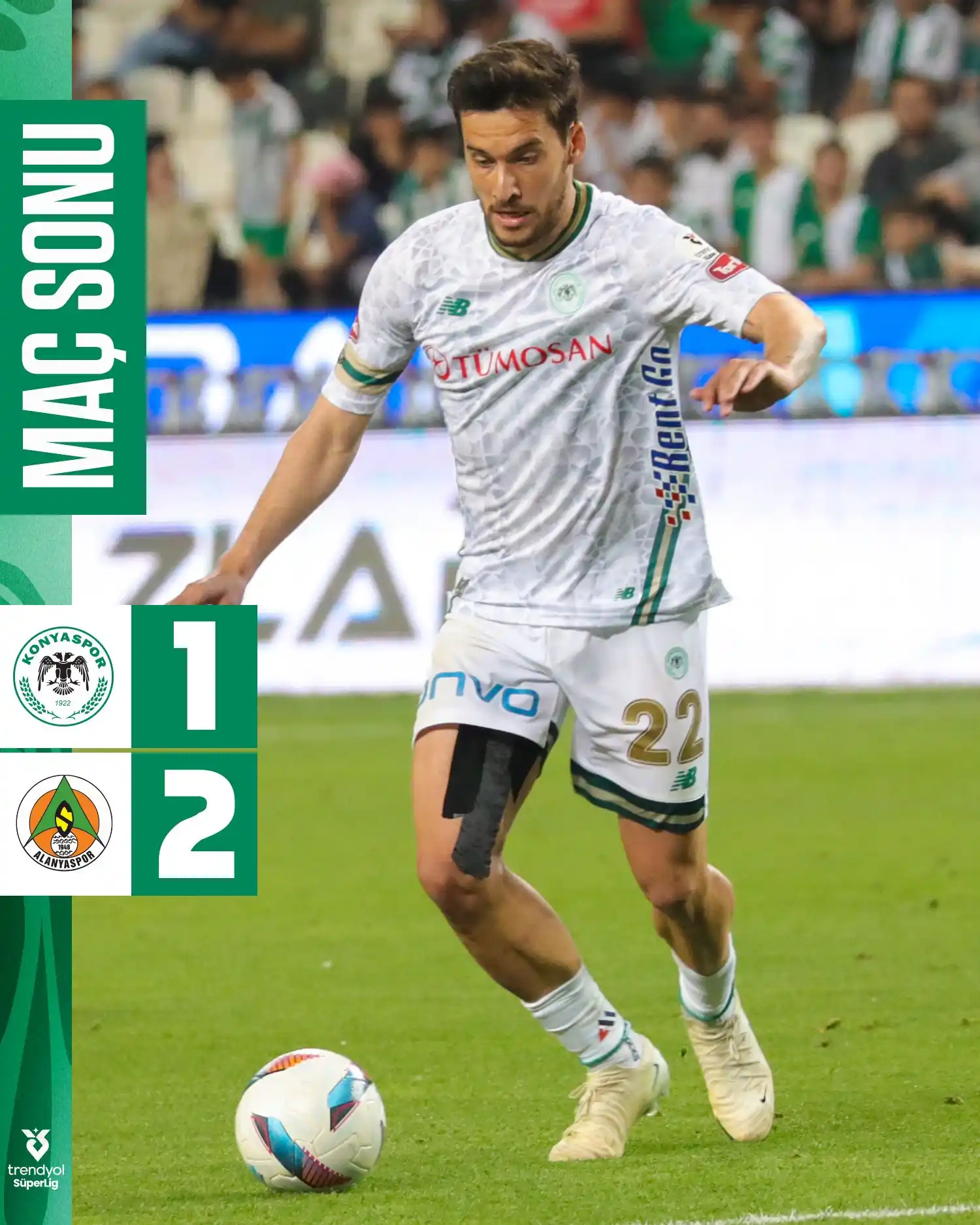Image from Konyaspor: Maç sona erdi. <a class="text-blue-500 hover:underline cursor-pointer"...