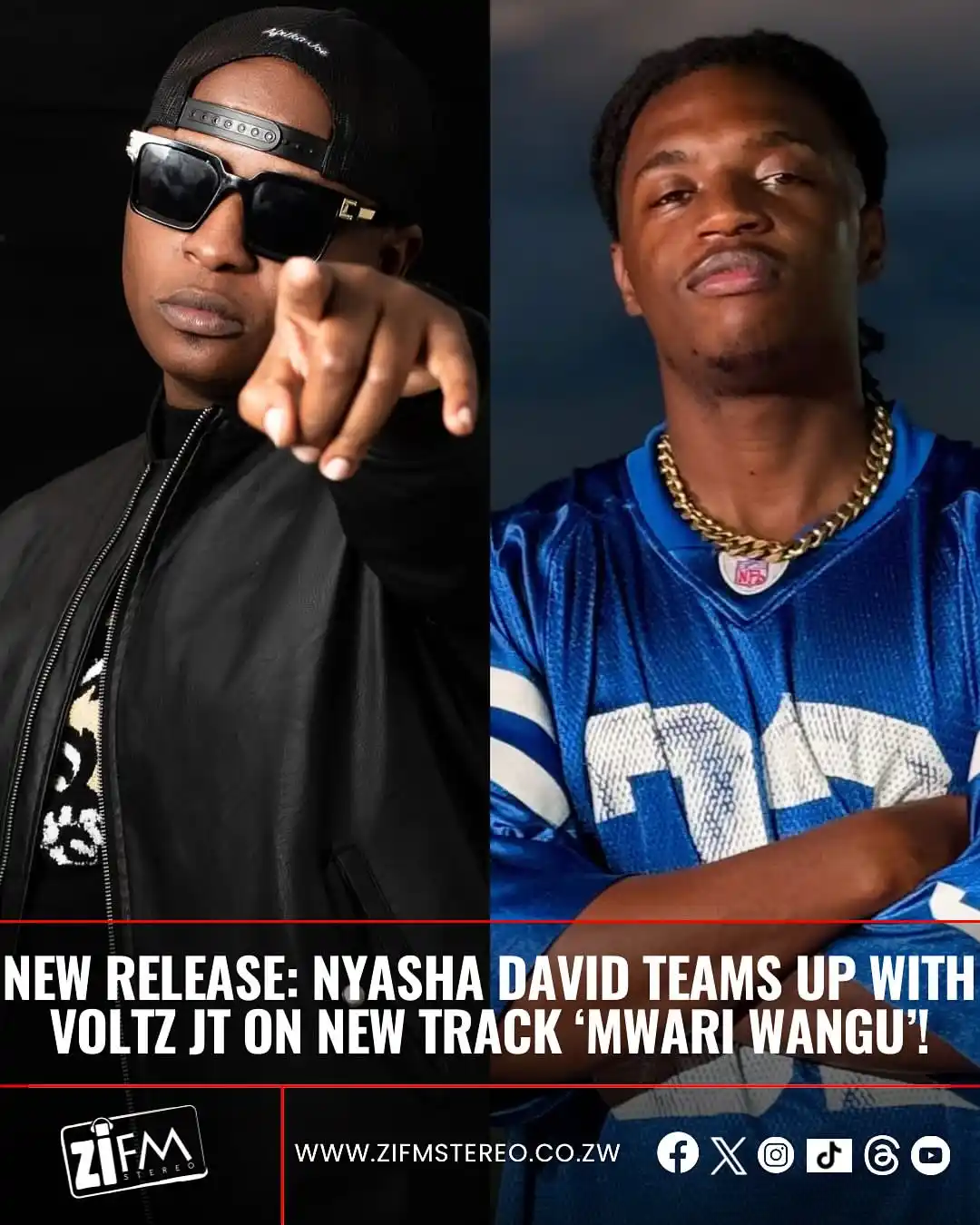 Image from Zimhiphop Circles🇿🇼: Nyasha David returns with a new single track titled “Mwari Wangu”, fea...