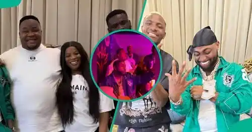 Image from Legit.ng Sports News: *“Outside With $50K Budget”: Davido, Chiefpriest, Osimhen and Boniface...