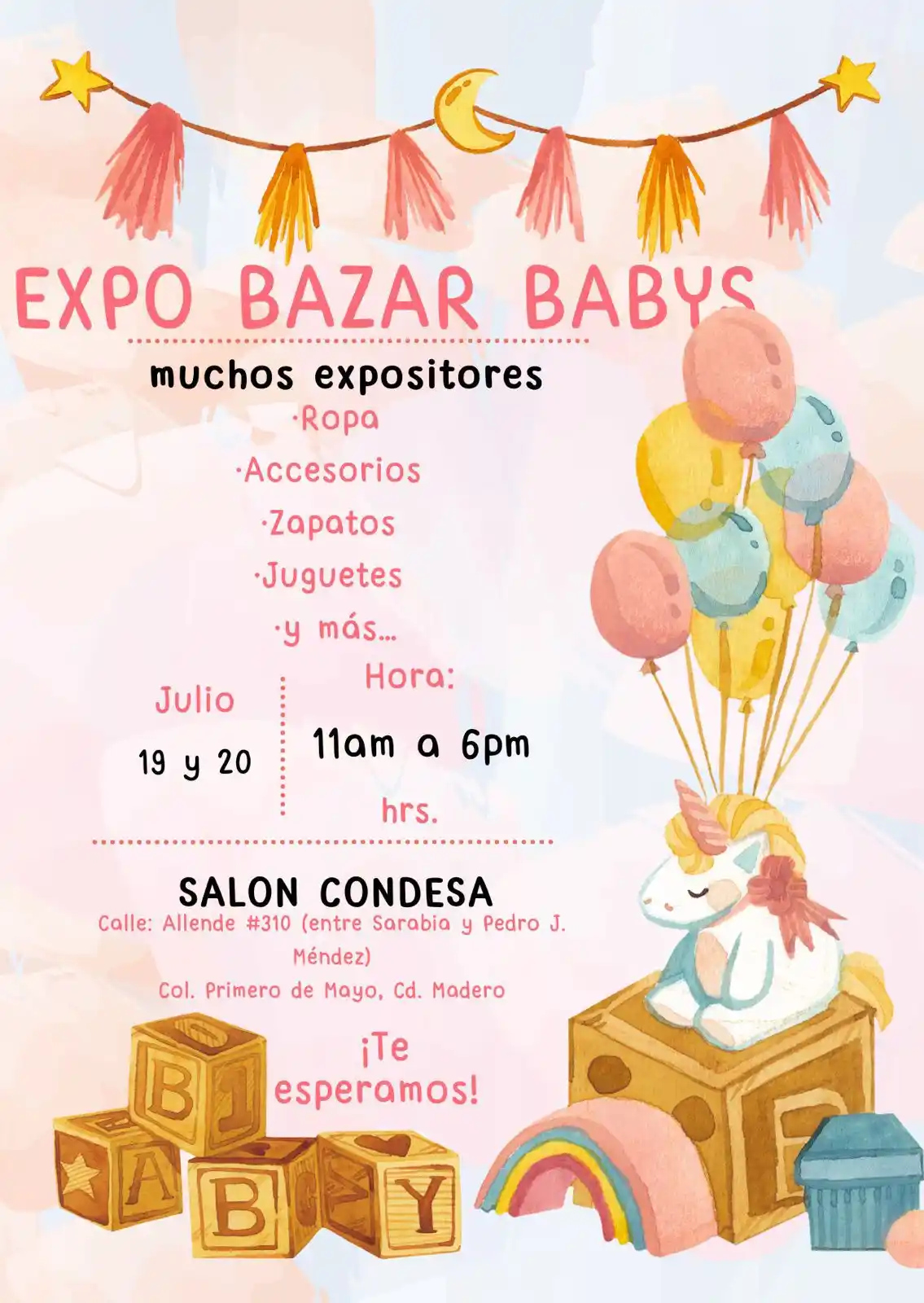 Image from Reporteros En La Zona🚨🎥📡📸: Por cuestiones climatológicas ⛈️ se suspende LA EXPO BAZAR BABY. Se pa...