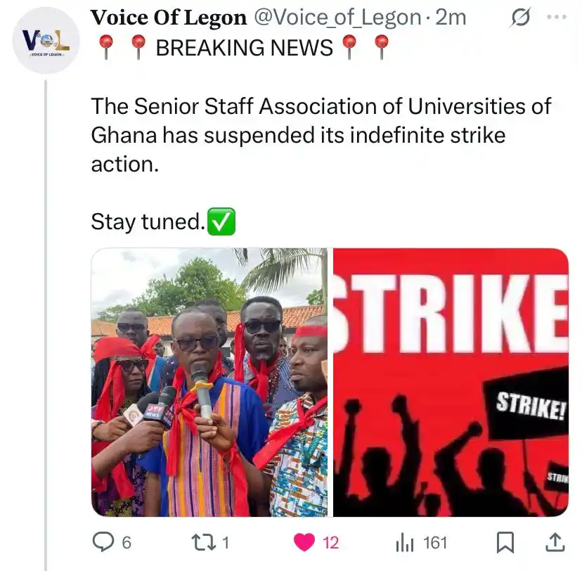 Voice of Legon post