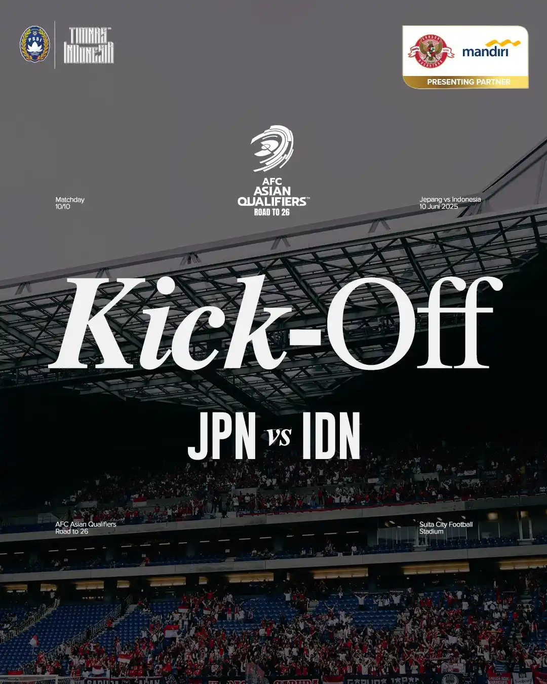 Image from timnas Indonesia🦅: We’re underway in Osaka! ⏱️ ‣ <a class="text-blue-500 hover:underline...