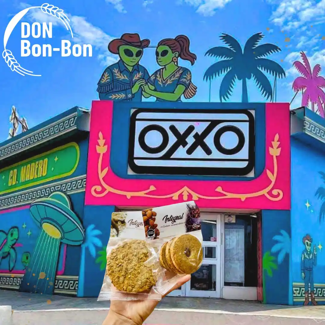 Image from Reporteros En La Zona🚨🎥📡📸: Y hablando de galletas.🫓☕  En el Oxxo más bonito de la galaxia🛸 el q...