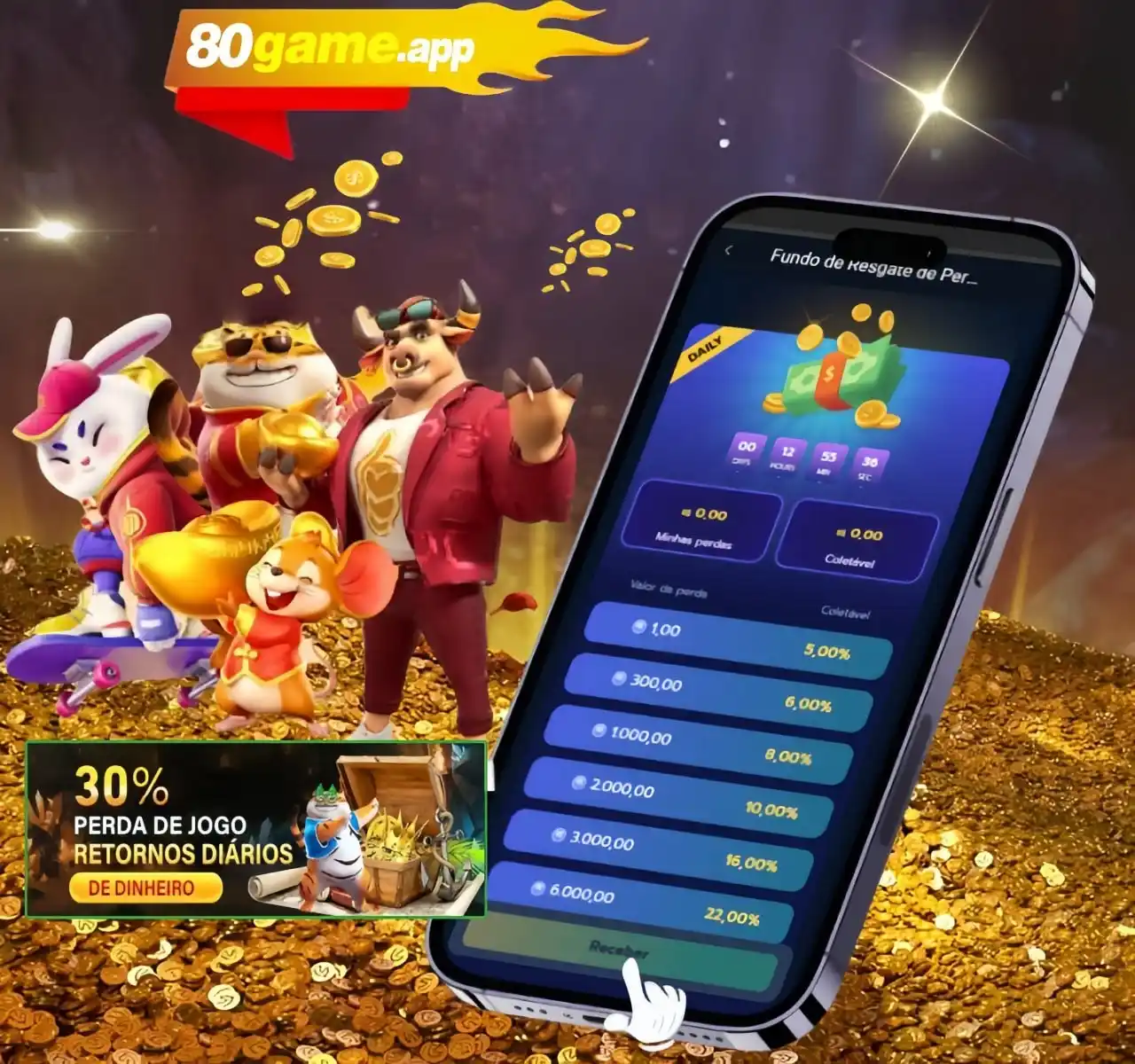 Image from 80game.app|Canal oficial: 0gamePG Slots - Parceiro estratégico oficial   Você ainda está preocup...