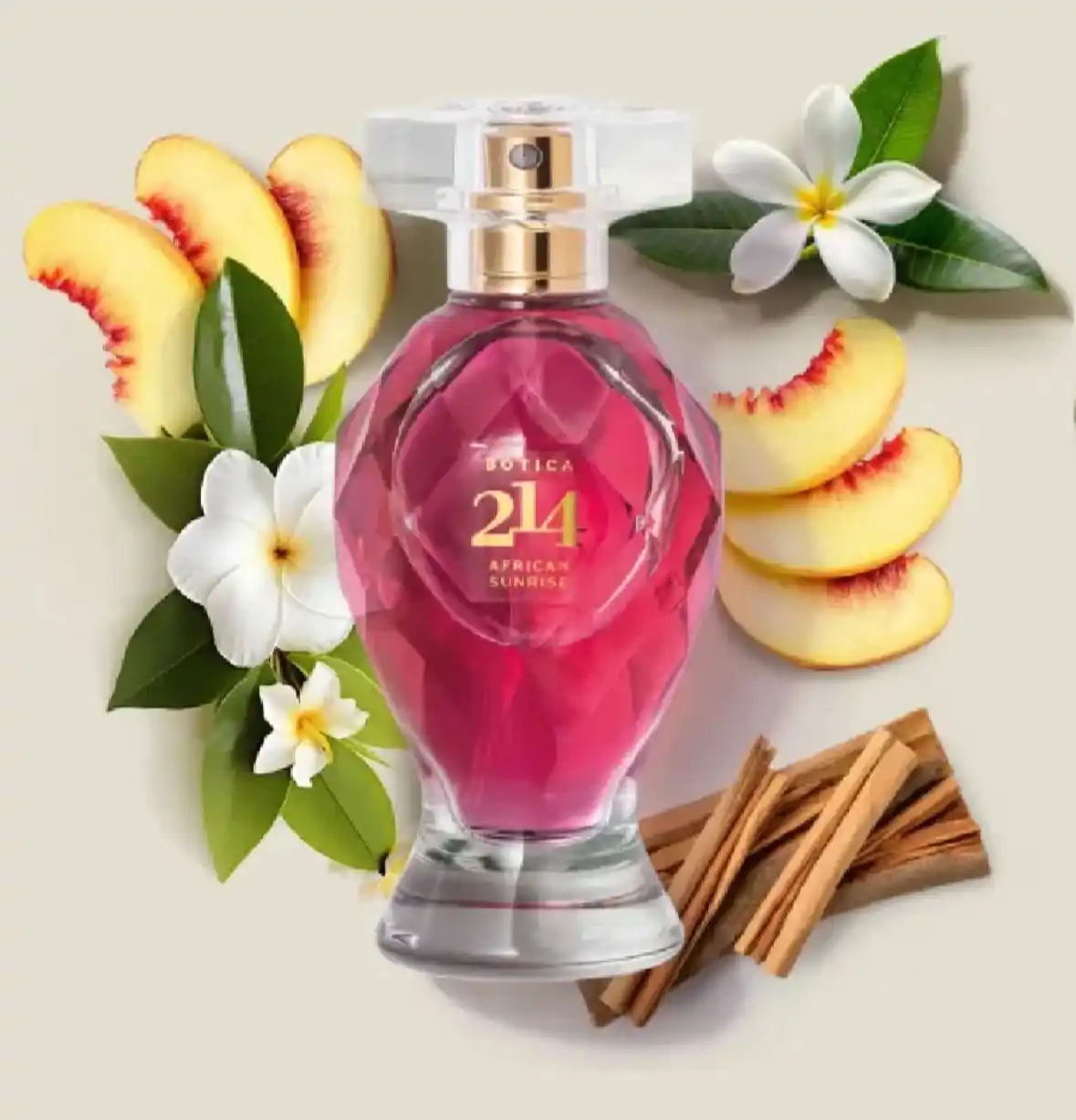 Image from miau promos. 💗🎀: *🛍️ 30% OFF!* O Boticário Botica 214 African Sunrise Floral Frutal E...