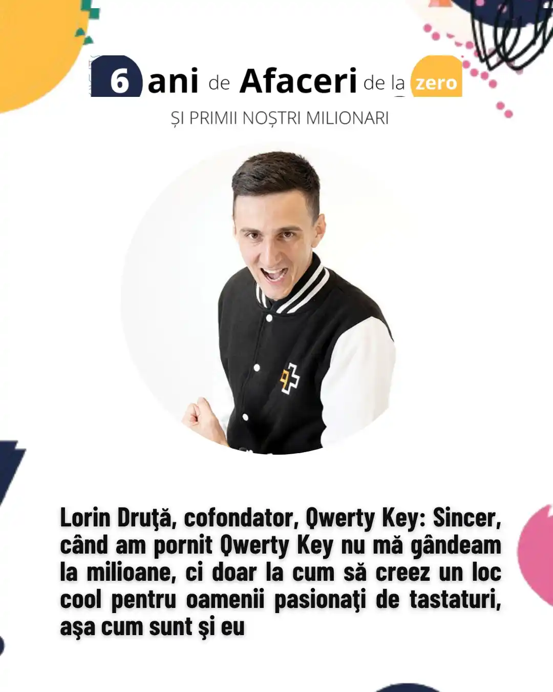 Image from Ziarul Financiar: 6 ani de Afaceri de la Zero. Primii milionari. Lorin Druţă, cofondator...