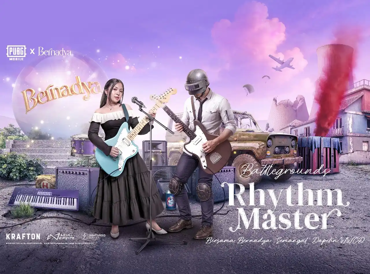 Image from PUBG MOBILE Indonesia: AKHIRNYA Bernadya tiba di PUBG MOBILE ID! Sang Rhythm Master akan meng...