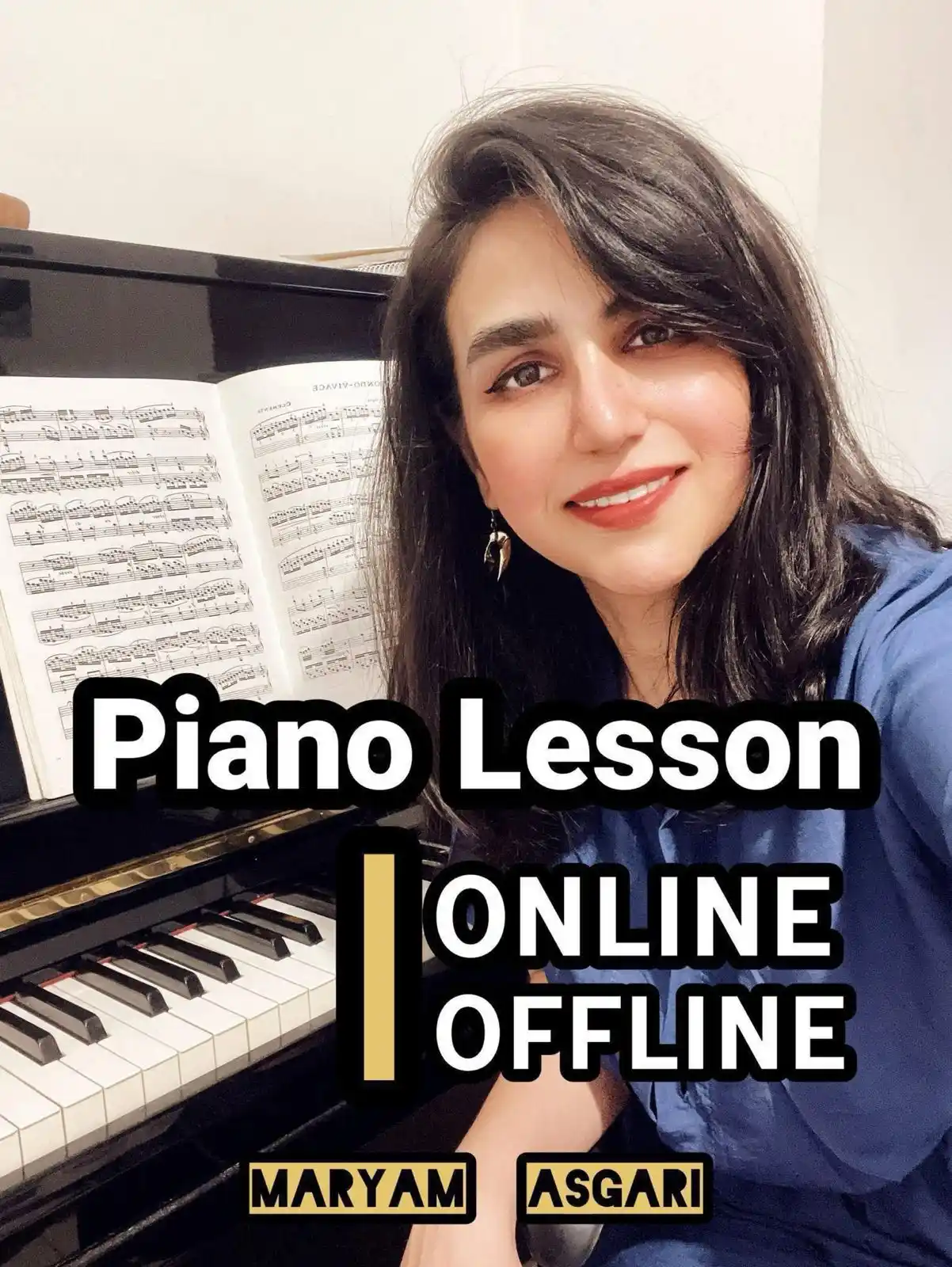 Image from شبکه ارتباطی مشاغل ایرانیان اروپا : 🎹 آموزش پیانو برای همهی سنین و همهی سطوح! ✨ تجربهی یادگیری موسیقی ...