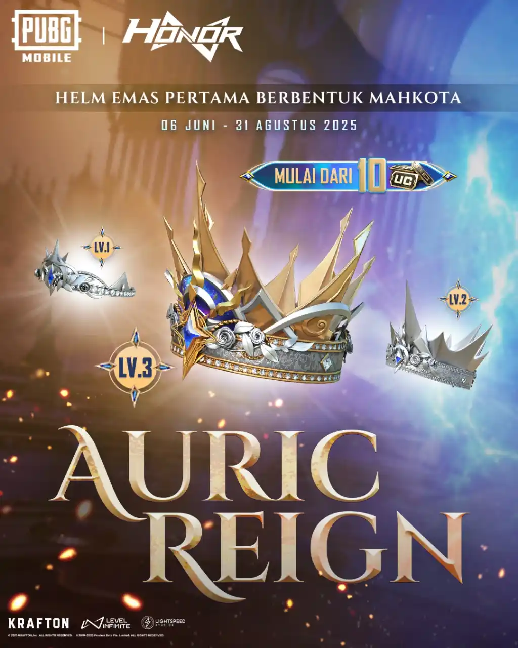 Image from PUBG MOBILE Indonesia: Bangsawan langit tidak akan lengkap tanpa mahkota diatas kepalanya!🤴 ...