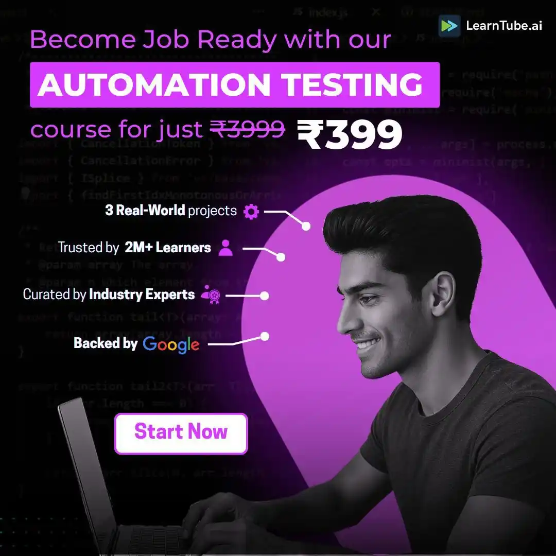 Image from Fresherjobinfo.in: Become a Certified Automation Tester for Just ₹399! 🎉 🚀 Start your j...