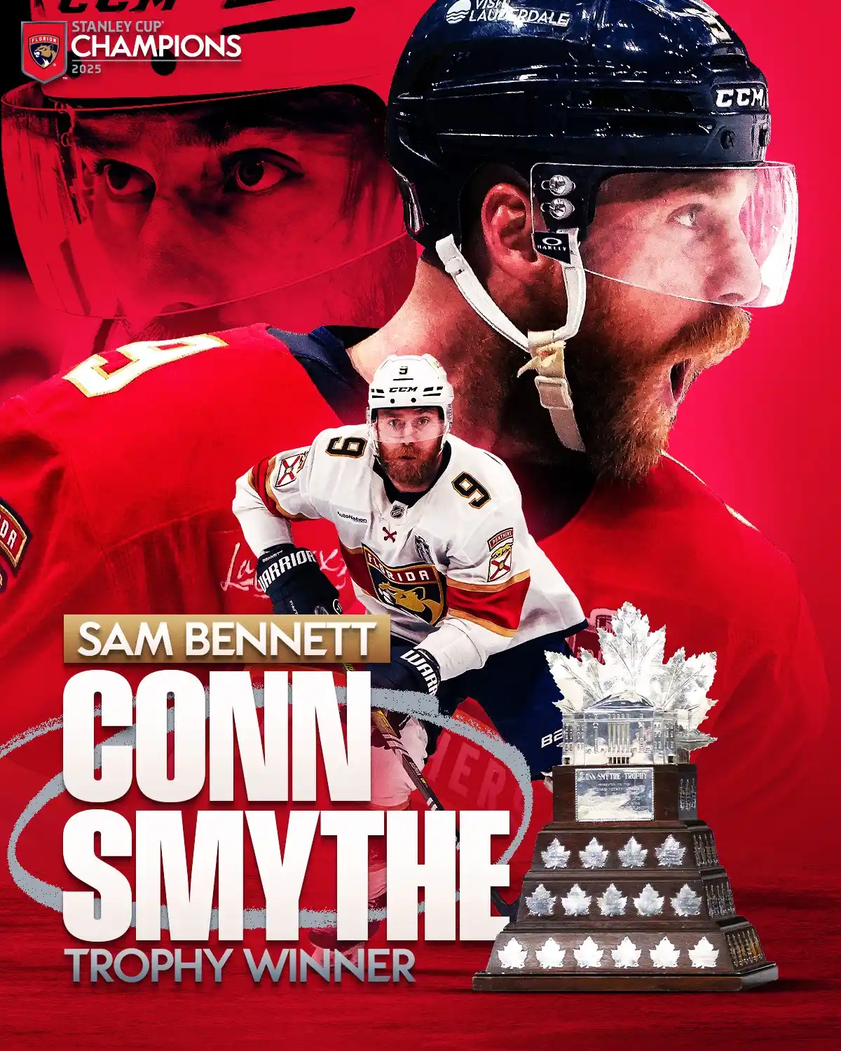 Image from NHL: BENNETT IS THE CONN SMYTHE WINNER! 👏 After leading the League with 1...
