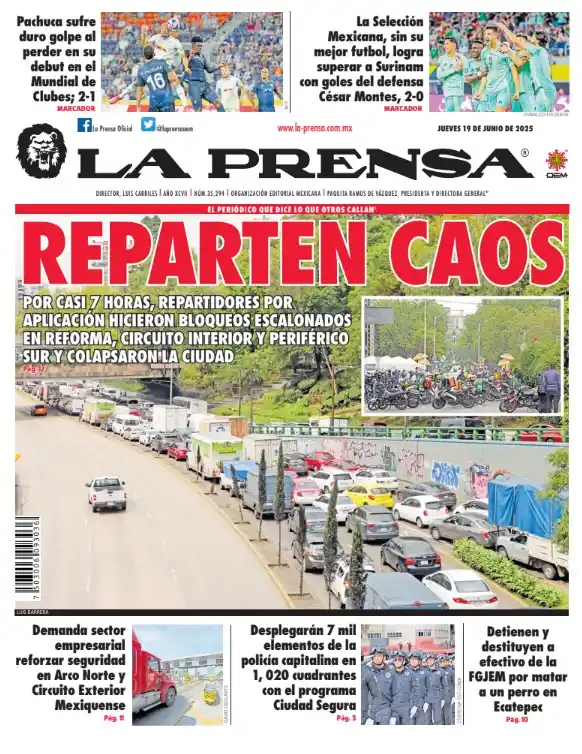 Image from LA PRENSA: ¡Buenos días! Te dejamos la portada y lo que necesitas saber para inic...
