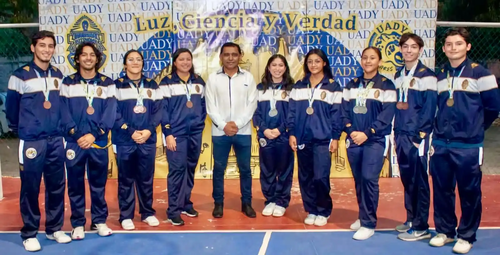 Image from fca.uady: Con nuestros medallistas de la pasada Universiada Nacional 2025, mucha...