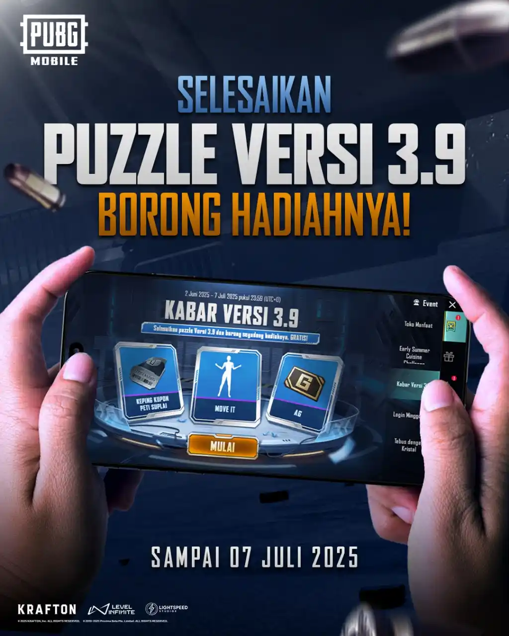Image from PUBG MOBILE Indonesia: Dengan segala petunjuk yang telah diberikan, apakah kamu bisa memecahk...