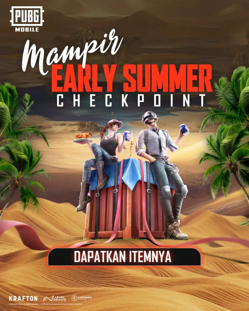 Image from PUBG MOBILE Indonesia: Di Early Summer Jubilee Checkpoint, kamu bisa menyumbang Blessing Toke...