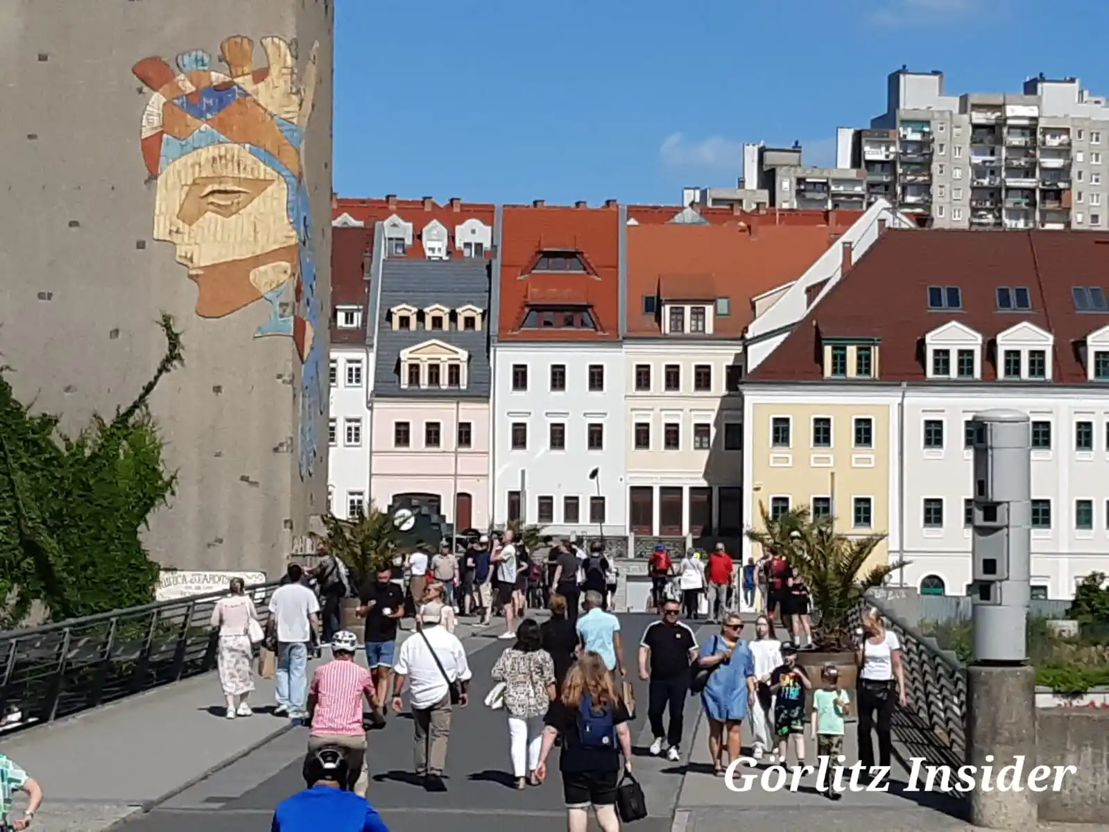 Image from Görlitz Insider: Die Altstadtbrücke in Görlitz. Der Weg über die Neiße nach Polen. Ein ...