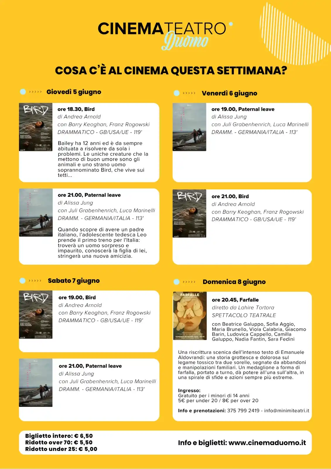 Cinema teatro Duomo 📽️ post