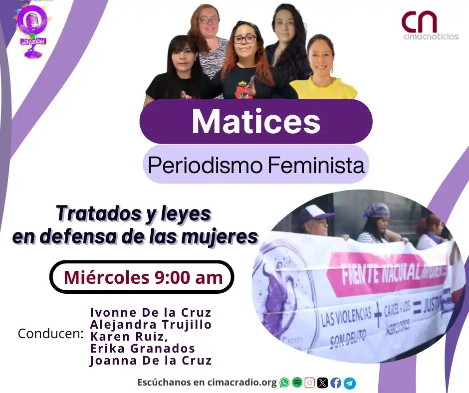 Image from Cimacnoticias: Hoy, en de Matices, periodismo feminista 👩💻, comentaremos sobre la c...