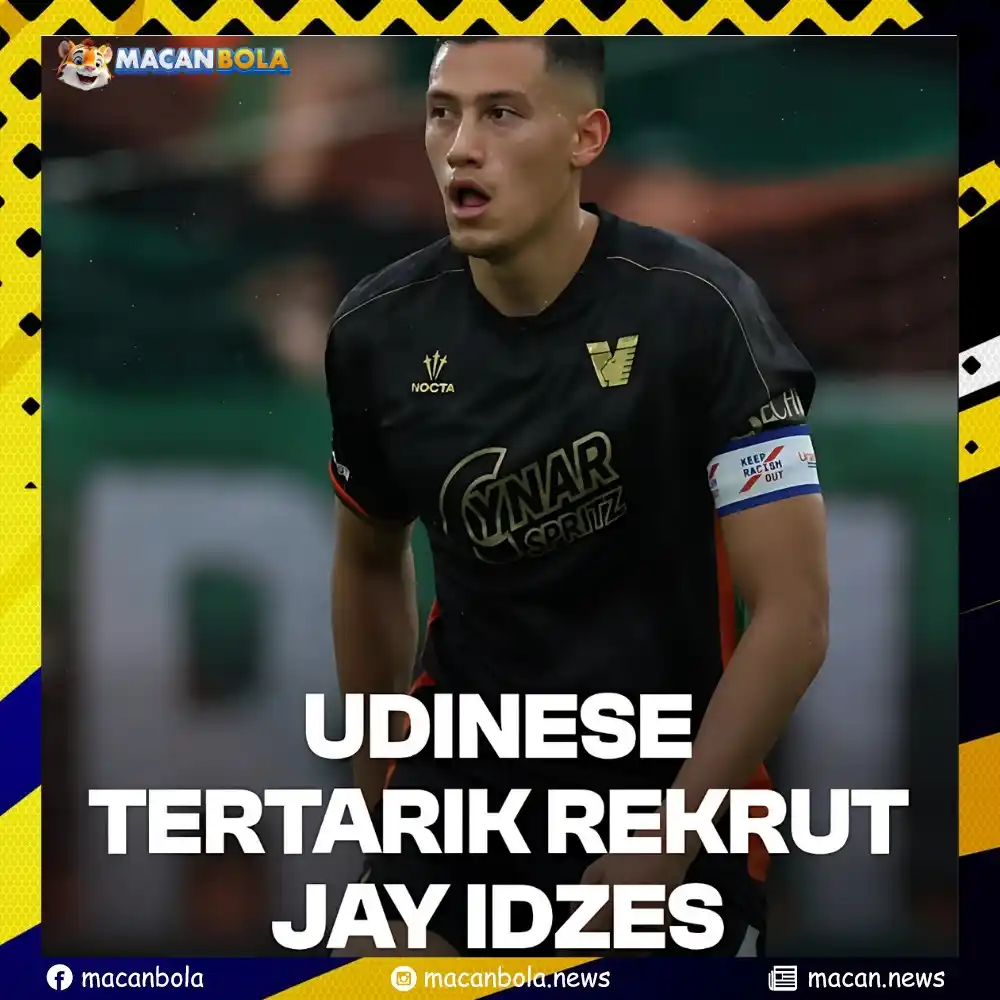Image from MACANBOLA NEWS: Klub Serie A Udinese dilaporkan sangat tertarik untuk merekrut Jay Idz...