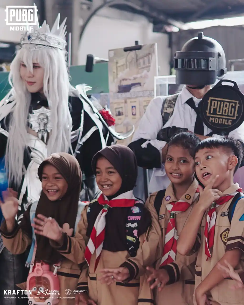 Image from PUBG MOBILE Indonesia: Looting Corner di Stasiun Kota Kedatangan tamu spesial! Udah ketemu Lo...