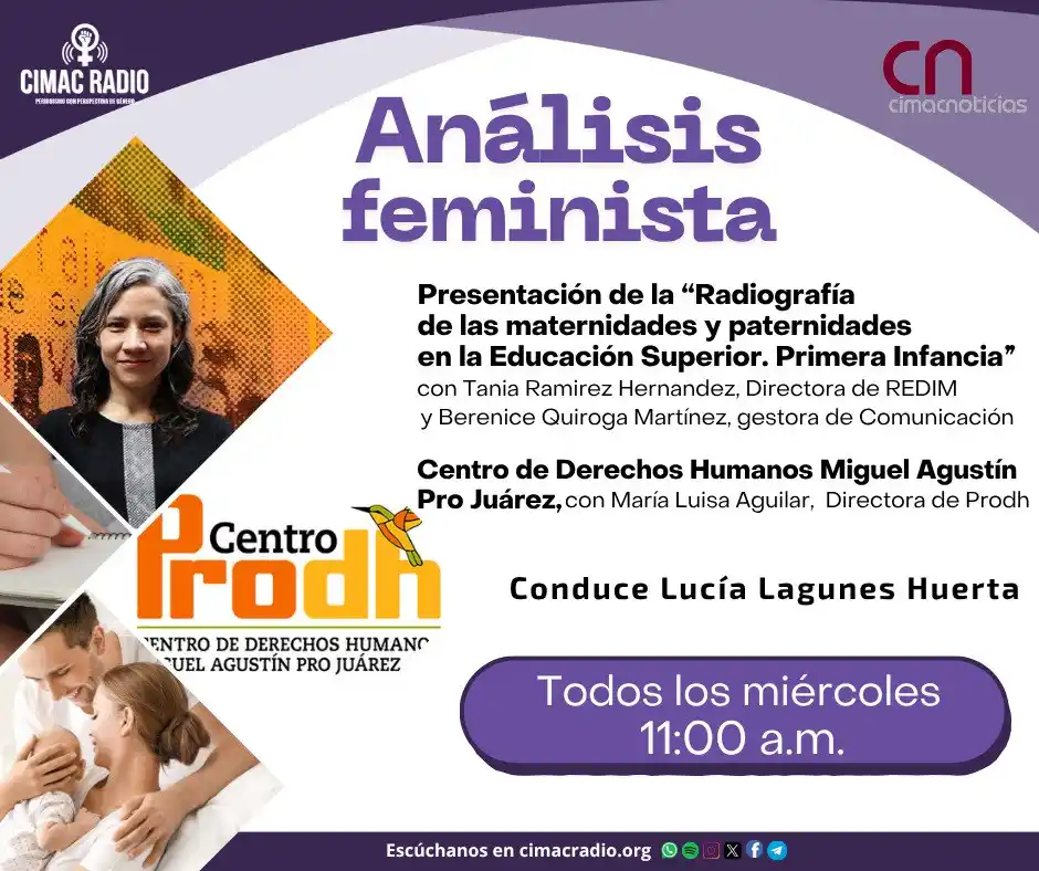Image from Cimacnoticias: Mañana en Análisis Feminista 💻♀️. Hablaremos sobre la experiencia de ...