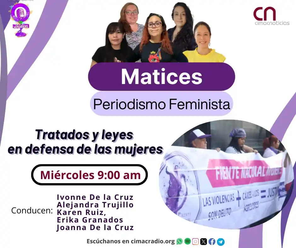 Image from Cimacnoticias: Mañana en Matices, periodismo feminista 👩💻, hablaremos e la censura ...