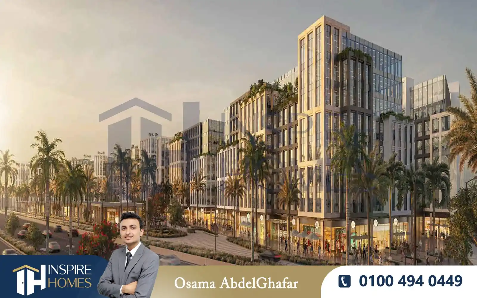Image from InspireHomes: مقر اداري لاعادة للبيع 105م - التجمع الخامس ( Zed east ) - 11,898,140 ...