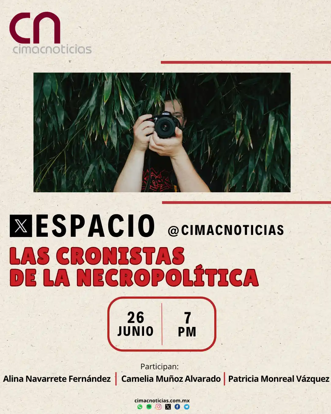 Image from Cimacnoticias: _¿Qué estrategias desarrollan las periodistas que ejercen en territori...