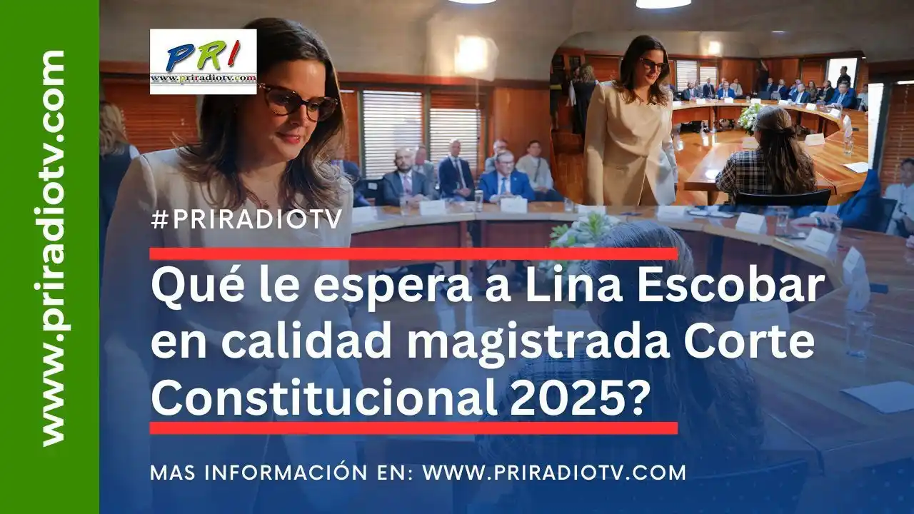 Image from Priradiotv.com: 📜 ¿Qué le espera a Lina Escobar como magistrada de la Corte Constituc...