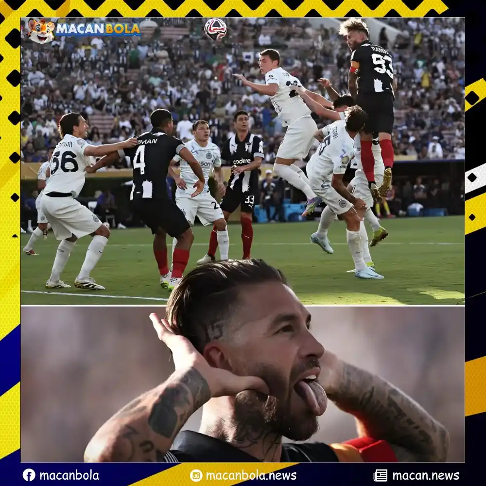 Image from MACANBOLA NEWS: Sang legenda, Sergio Ramos 👑 Menjadi pencetak gol tertua dalam sejar...