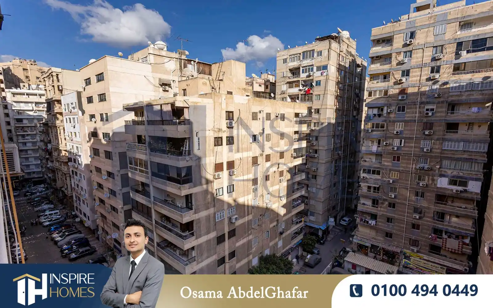 Image from InspireHomes: شقة للبيع 134م سموحة ( تقسيم القضاة ) - 3,200,000 ج كاش • الوكيل: أسام...