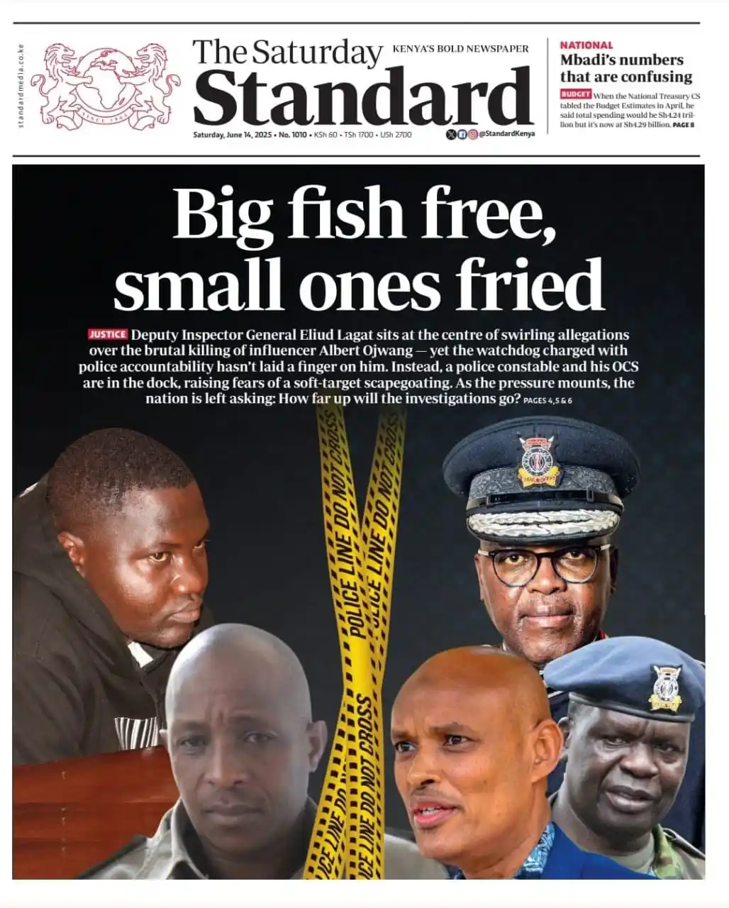 Image from Kenya Ni home {X news}: Small fish fried. Big fish is untouchable! <a class="text-blue-500 hov...