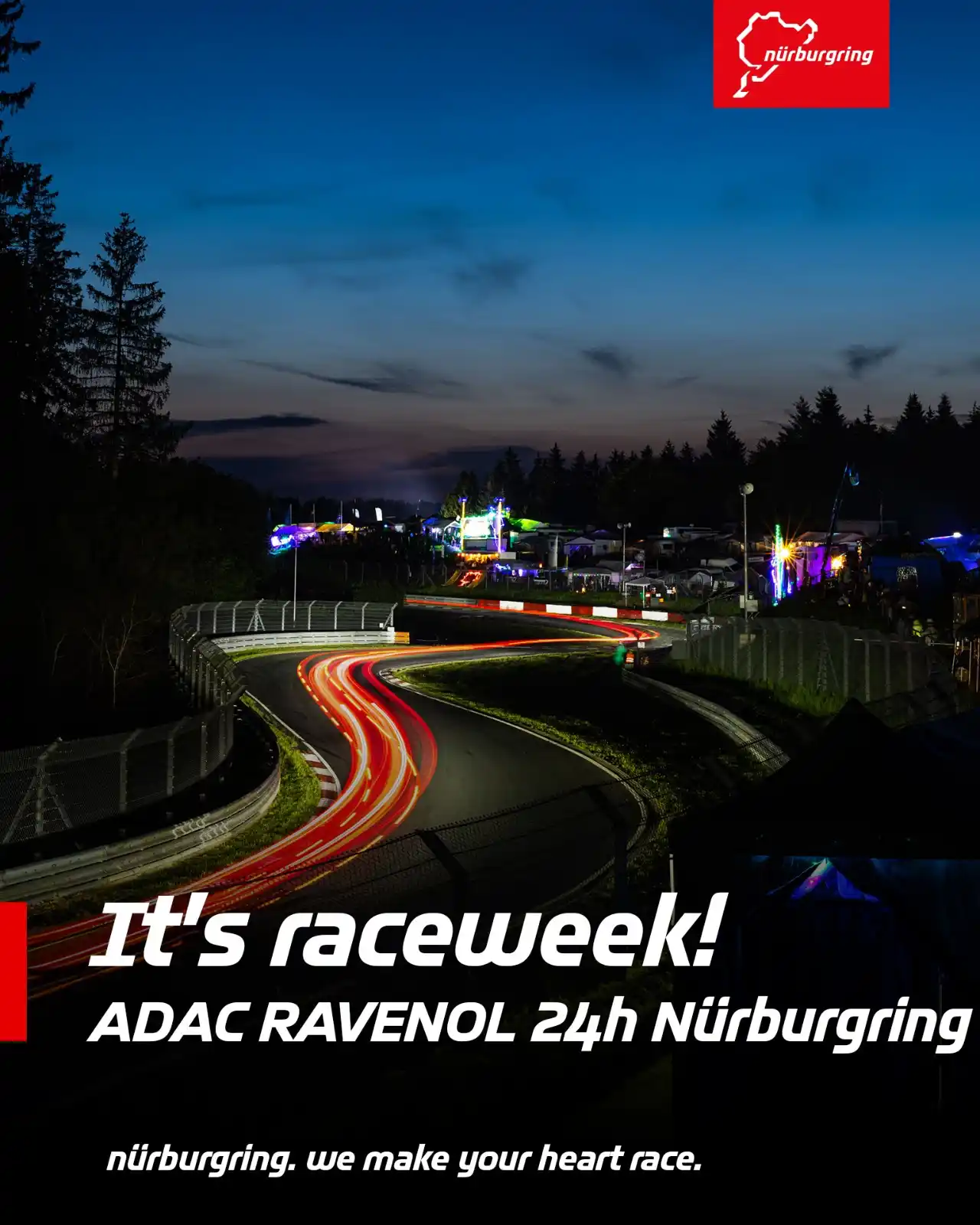 Image from Nürburgring 🌎: The time has come!❤️🔥 From Thursday, 141 vehicles will be battling ...