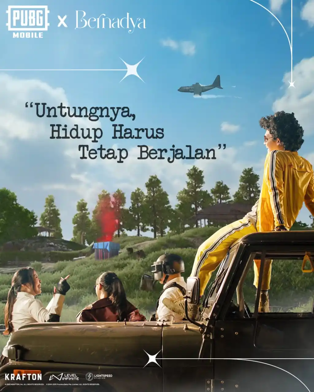 Image from PUBG MOBILE Indonesia: Untungnya~ Zona Harus Tetap Mengecil~🎶 Kamu udah nonton MV kolaborasi...
