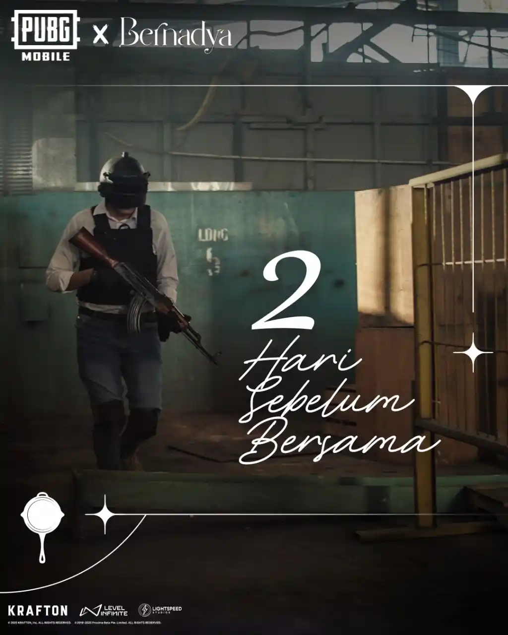 Image from PUBG MOBILE Indonesia: YESS! 2 hari lagi sebelum akhirnya bertemu dengan Bernadya, apa cuma M...