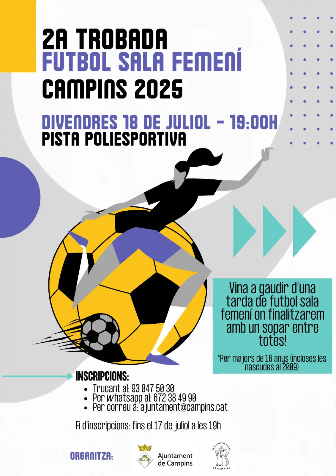 Ajuntament de Campins post