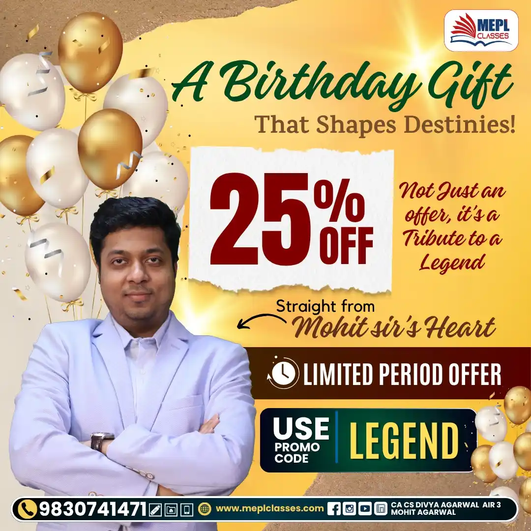 Image from MEPL CLASSES: *A Tribute, Not Just A Discount 🎁* *25% Off Straight From The Heart O...