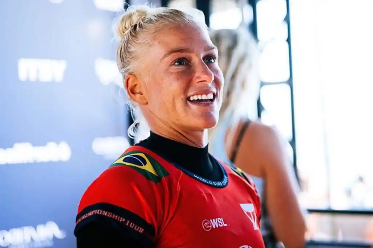 Image from Esportelândia: *🇧🇷🌊 TATI RETORNA E WSL ANUNCIA BATERIAS!* A janela para a etapa d...