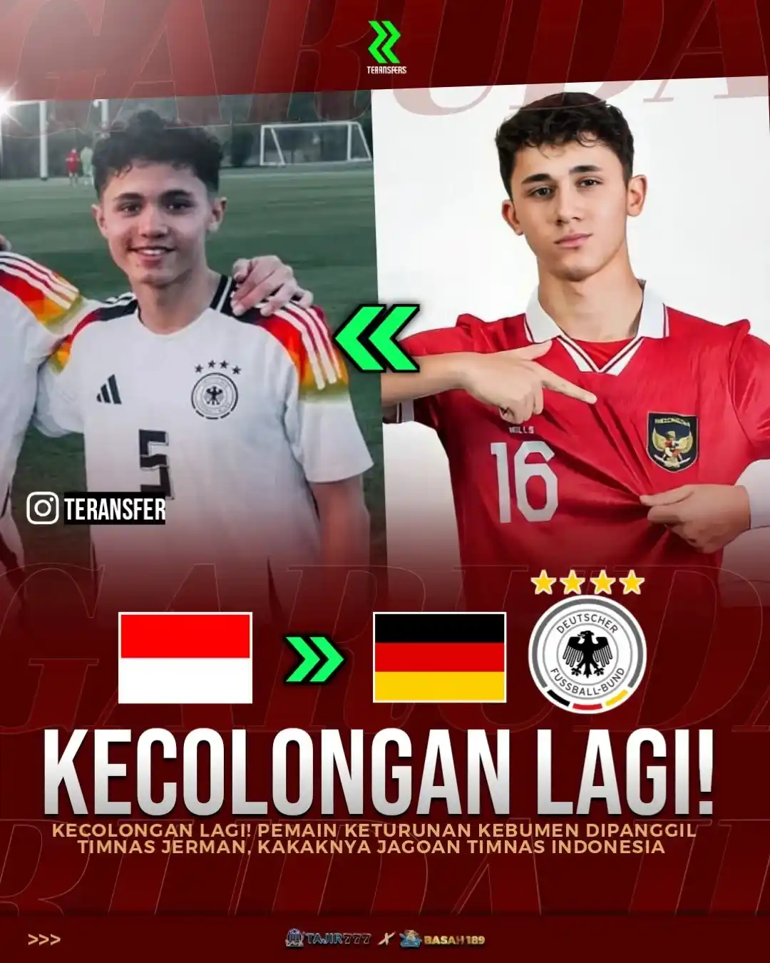 Image from Portal Video and News: 🚨 | *BREAKING NEWS!*  Kecolongan Lagi! Pemain Keturunan Kebumen Dipan...
