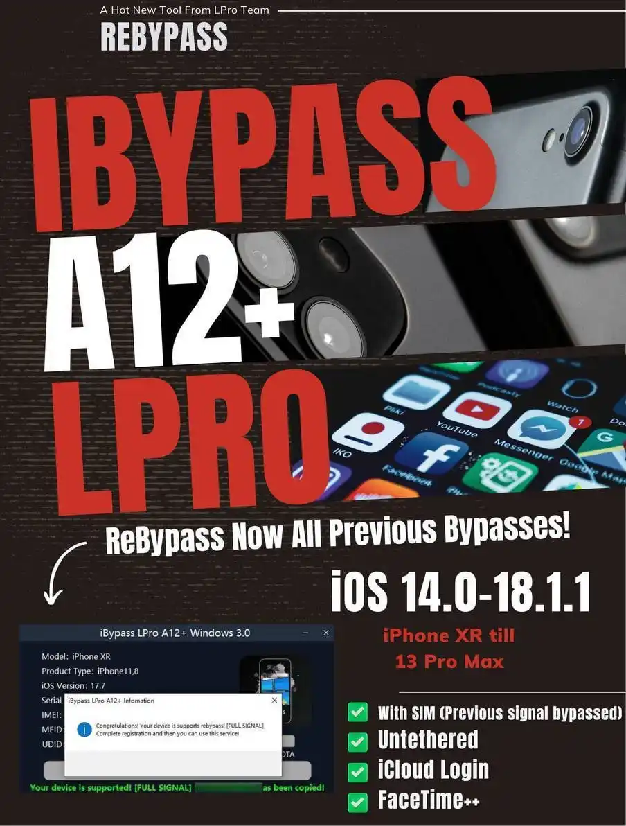 Image from Gsm Player: ☄️☄️☄️   Bypass LPro A12+ Windows V3.0  💻 Windows 👨‍🦰  A12+ Bypass ...